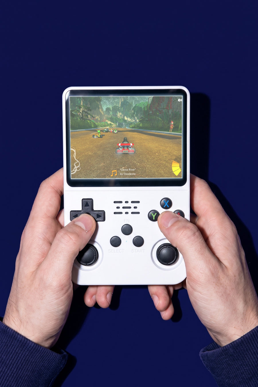 A 3.5-inch screen