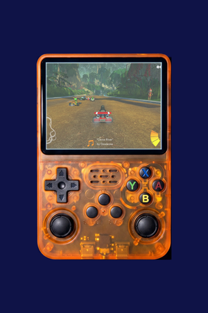 The console in Transparent Orange